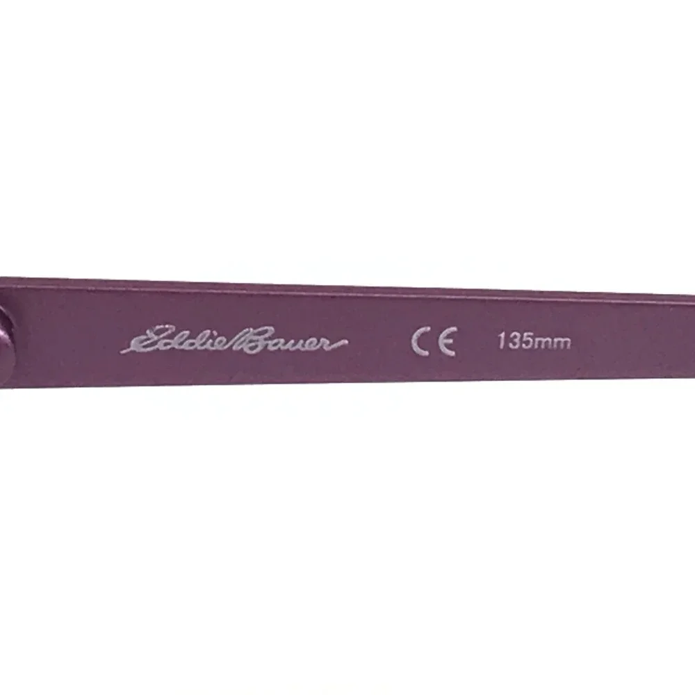 Eddie Bauer Eyeglasses Frames EB32218 BK Black Purple Cat Eye Full Rim 50-18-135